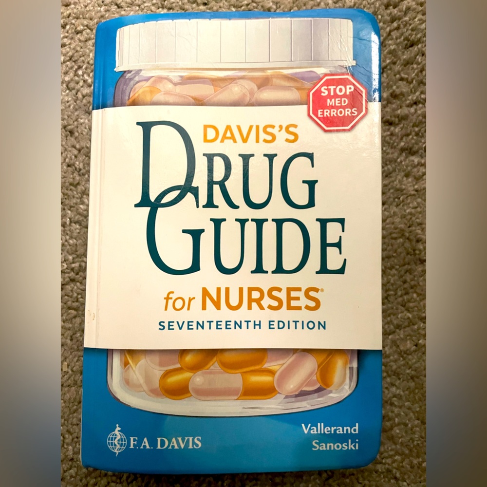 Davis's Drug Guide for Nurses Textbook